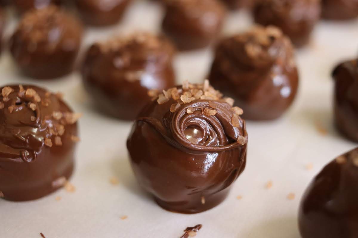 Salted Caramel Truffles Indigo Nili