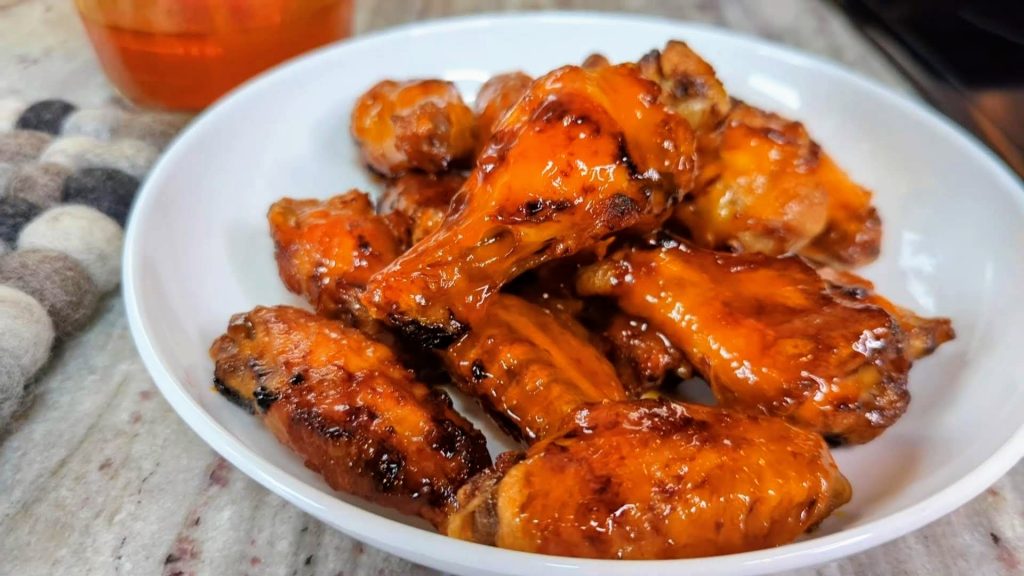 Sticky Buffalo Wings Keto Airfryer Indigo Nili 5674