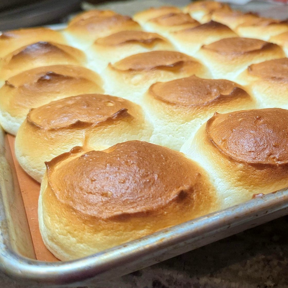 PullApart Dinner Rolls (egg white bread, keto) Indigo Nili