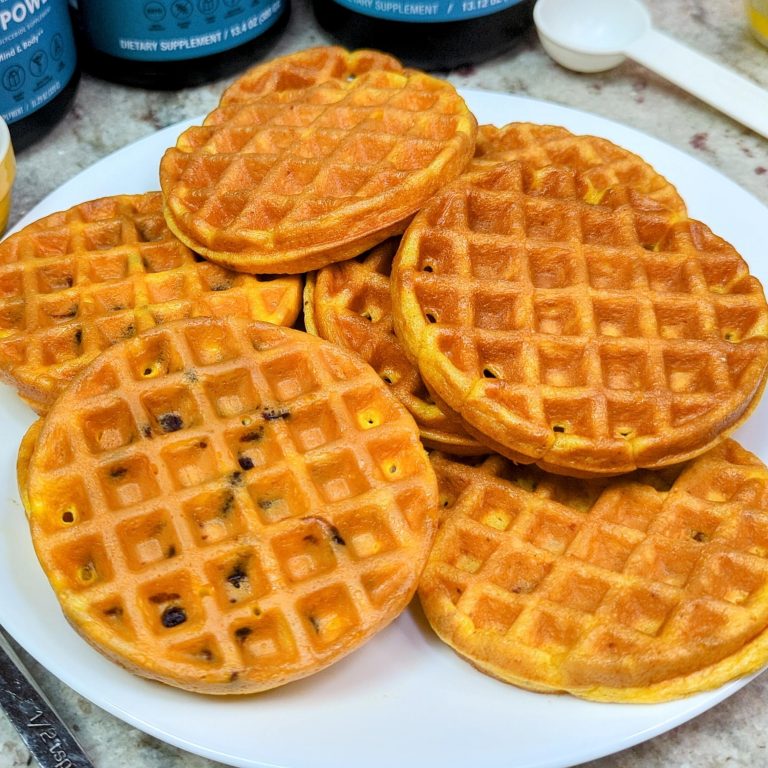 Egg Yolk Waffles (keto) Indigo Nili
